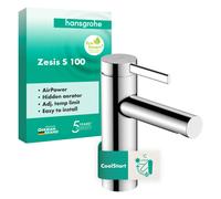 Hansgrohe Zesis S grifo para lavabo de pie cromo 74721000