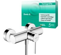 hansgrohe Zesis S Mezclador monomando de superficie para ducha, 1 consumidor, 74621000, Color: cromado