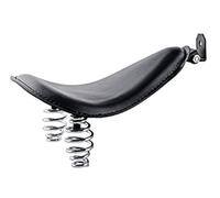 HANSWDEU Muelles de espiral de 7,62 cm para asientos de Chopper, Bobber, Softail, Sportster y CB Old School, color negro