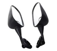 HANSWDEU Par Mate Negro Espejo retrovisor de la Motocicleta para CBR 600 F4 / F4i 1999-2005