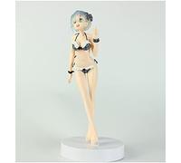 Hantai Anime Girl Figura Anime Re: Life A Different World from Zero Rem Traje de baño Ver. PVC Edición Limitada 22CM Figura de Anime Modelo Figura de Ation Modelo Coleccionable Muñeca Adulto Juguete