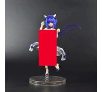 Hantai Anime Girl Figura de Ecchi Exposed Busty Classic Japanese Anime Game Figure Toy Time Cheshire Oreja de gato Takeshi Miyagawa PVC Figura de acción Juguetes Colección Modelo Muñeca Estatua