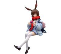 Hantai Anime Girl Figura de edición limitada de anime japonés nativo Otaku dibujos animados Arknights Amiya Noodle Stopper PVC Kawaii Figura de acción Set Pretty Girl Modelo Estatua Juguete Caja de