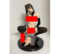 Hantai - Figura de anime Girl versión Deluxe Anime Daiki Biblia Negro Figura de acción Imari Kurumi en cuclillas desmontable de PVC que cambia la cara colección de juguetes para niñas, 16 cm, adornos