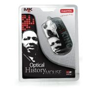 Hantol HM-MLK ratón USB Óptico 800 dpi Ambidextro