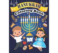 Hanukkah Coloring Book: Chanukah Coloring Book for Kids | Jewish Holiday Gift for Children