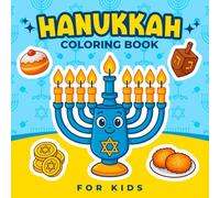 Hanukkah Coloring Book for Kids: Jewish Holiday | Chanukah Coloring Book | Large Print, Big And Easy | Activity Book for Kids