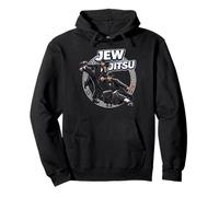 Hanukkah judío Rabino Horah Danza Jiu Jitso Sudadera con Capucha