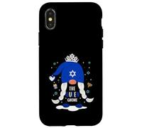 Hanukkah o Fiesta judía o El gnomo Reina Carcasa para iPhone X/XS
