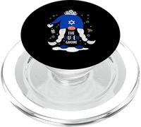 Hanukkah o Fiesta judía o El gnomo Reina PopSockets PopGrip para MagSafe