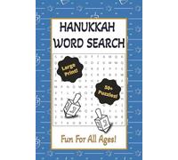 Hanukkah Word Search: 110+ Large Print Hanukkah Themed Pages!