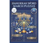Hanukkah Word Search Puzzle Book: 50+ Puzzles Celebrating Jewish Traditions, Festival of Lights, Menorah & Dreidel Games: 495 Unique Hebrew Terms and ... for Jewish Families and Festival Enthusiasts
