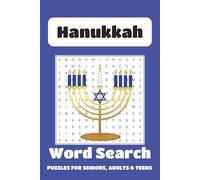 Hanukkah Word Search Puzzle Book: Word Searches with Easy to Read Print about Hannukah, Chanukah, Jewish Festival of Lights, Israel and More 6x9, 660 ... Spirituality, Torah Study and Relaxation