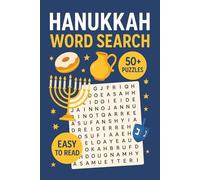 Hanukkah Word Search Puzzle Book: Word Searches with Easy to Read Print about Hanukkah, Holidays, Winter and More | 6x9 inches, 110 pages | 50+ Puzzles... Gift for Vacations, Holidays and Free Times
