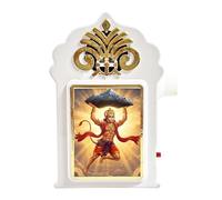Hanuman Chalisa Chanting Box Device, Gayatri Mantra Chanting Device, Maha Mritunjaya Mantra & Om Naha Shivay Continuous mantra Jaap (7 sonidos en 1) Caja de dispositivos de canto hindú