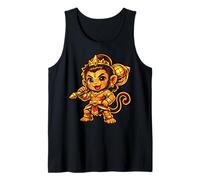 Hanumanji Hanuman Hindú Mono Dios Amante Devoto Camiseta sin Mangas