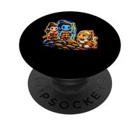 Hanumanji Hanuman Hindú Mono Dios Amante Devoto PopSockets PopGrip Adhesivo