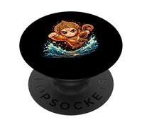 Hanumanji Hanuman Hindú Mono Dios Amante Devoto PopSockets PopGrip Adhesivo