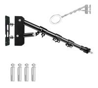 Hanured Triángulo Montaje en Pared Boom Brazo, Brazo Triangular de Montaje en Pared de 43 a 100 cm, Soporte de Pared para Fotografía, para fotografía, Estudio fotográfico