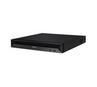 Hanwha Grabador de Red NVR Wisenet Q 16 Canales PoE 8MP con Disco Duro 2TB Incluido