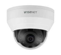Hanwha Techwin QND-8020R Red IR de 5 MP, cámara domo interior con lente de 4 mm, 30 fps @ todas las resoluciones, detección inteligente, RJ45