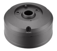 Hanwha Techwin SBO-147B Backbox Impermeable, Negro, Aluminio, Compatible con QNO-6082R