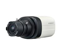 Hanwha Wisenet Cámara AHD Box 2MP Cámaras de Seguridad Full HD 1080p, WDR 120dB, Detección de Movimiento, Interior, RS-485, 220VAC