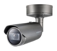 Hanwha - Wisenet Cámara de Seguridad IP Bullet PNO-A9081RLP 4K (8MP) con Visión Nocturna, PoE, IP66/67, IK10