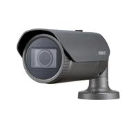 Hanwha Wisenet Cámara IP Bullet Antivandálica X Series 2MP Full HD AI Óptica Varifocal Motorizada 3.2-10mm IR 30m IK10 IP66 PoE WDR