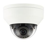 Hanwha Wisenet Cámara IP de Seguridad Exterior QNV-6012R 2MP Domo Fijo, Sensor CMOS 1/2.8", Visión Nocturna IR 20m, 17 Idiomas, 1080p, PoE, IP66, Blanco