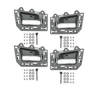 HANXIAO Manijas Interiores para Jeep para Grand Cherokee 2005-2011 4 Uds. Juego De Manijas De Puerta Interior Delantera Trasera Izquierda Derecha 4 Puertas Manija Puerta Cubierta