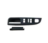 HANXIAO Manijas Interiores para VW para Jetta Mk5 2005-2010 para Golf/GTI Mk5 2006-2009 Interruptor Ventana Conductor Delantero Izquierdo Soporte Panel Base Manija De Puerta Manija Puerta Cubierta