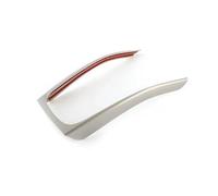 HANXIAO Molduras Interiores Automóviles Embellecedor Cubierta Marco Cambio Marchas Consola Central De Automóvil para A-UDI A4 B8 A5 2009 2010 2011 2012 2013 2014 2015 2016(Plata)