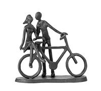 Hanyibao Escultura de Metal artístico para decoración de Aniversario, Regalo romántico para Boda y Aniversario, para él, Ella y Amigo, estatuas de Pareja de Metal para decoración del hogar