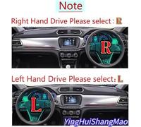 HanYT Alfombrilla Cubierta salpicadero Coche para Peugeot 3008 5008 GT, Alfombrilla Anti-UV, Cubierta salpicadero del Coche.