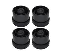 HANZOU 2/4X Cubierta de motor de goma, compatible con Nissan, Qashqai J11 2014-2020, tope de montaje de parachoques, buje de rebote cubierta de goma del compartimento del motor(4pcs)