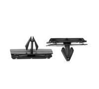 HANZOU 25 uds Auto plástico Push retenedor Pin remaches sujetadores guardabarros Flare Clip de moldura Compatible for Jeep, Wrangler JK 68039280-AA Clip para la cubierta del panel de la puerta del veh
