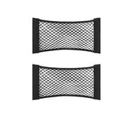 HANZOU 2x Red almacenamiento for respaldo asiento automóvil, Compatible for BMW, Compatible for Mini, COOPER R50 R52 R53 R56 R57 F54 F55 F56 F57 red de almacenamiento(40x25cm-2pcs)