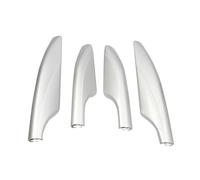 HANZOU 4 cubiertas for portaequipajes de techo, compatibles con Nissan, Patrol Y62 2010-2018 Tapa del portaequipajes de techo