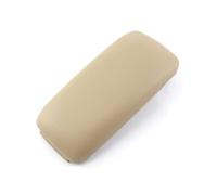 HANZOU Cubierta de reposabrazos coche, tapa pestillo cuero PU, ajuste central for A3 8p 2003-2010 2011 2012 cubierta del pestillo del reposabrazos central del coche(Beige)