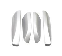 HANZOU Cubierta plástico for portaequipajes techo 4 piezas, compatible con Toyota, Highlander XU50 2001-2007. Tapa del portaequipajes de techo(Silver)