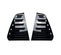 HANZOU Embellecedor de cubierta de persiana de ventana trasera de coche de 2 uds, apto for Golf, 7 R MK 7 7,5 2013-2020, embellecedor de ventilación lateral de rejilla de ventana rejillas de ventilaci