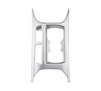 HANZOU Etiqueta engomada del ajuste del panel del portavasos, apto for Volkswagen, apto for T-Roc, T Roc 2018-2023, accesorios, consola de estilo automático, parte delantera central embellecedor la cu