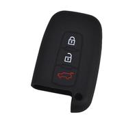 HANZOU Llavero de coche de 3 botones, Compatible for Hyundai, Equus GENESIS, Veloster, Compatible for KIA, Sportage Optima Soul Azera Sorento, funda de silicona for mando a distancia Funda protectora