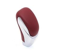 HANZOU Palanca cambios cuero transmisión automática Gaitor Compatible for Toyota Corolla Yaris RAV4 Camry/Lexus LS400 LX570 RX350 Cubierta de la manija de cambio de marchas del aut(Red)