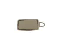 HANZOU Parasol for coche, cubierta espejo, Compatible for ML GL GLE Class W166 W292, maquillaje cosmético cubierta de espejo de tocador con visera(Almond beige)