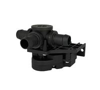 HANZOU Válvula de 3 vías for bomba solenoide de control de calentador eléctrico, Compatible for el modelo SX 6007384-00-B Válvula de control de temperatura del refrigerante del motor del vehículo