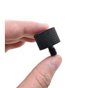 Hao Pro Adaptador de soporte de micrófono 5/8 hembra a 1/4 macho, agarre apretado que evita que se tambaleen, roscas consistentes, instalación rápida, adaptadores de tornillo de trípode de aleación de