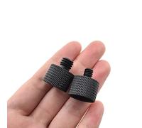 Hao Pro Adaptador de soporte de micrófono 5/8 hembra a 3/8 macho y 5/8 hembra a 3/8 macho, agarre apretado que evita tambaleos, roscas consistentes, instalación rápida, adaptador de tornillo de