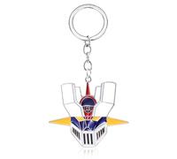Hao Wu Xuan Anime Mazinger Z Llavero UFO Robot Grendizer Logo Llavero para Hombre Llavero de Coche Accesorios de Joyería